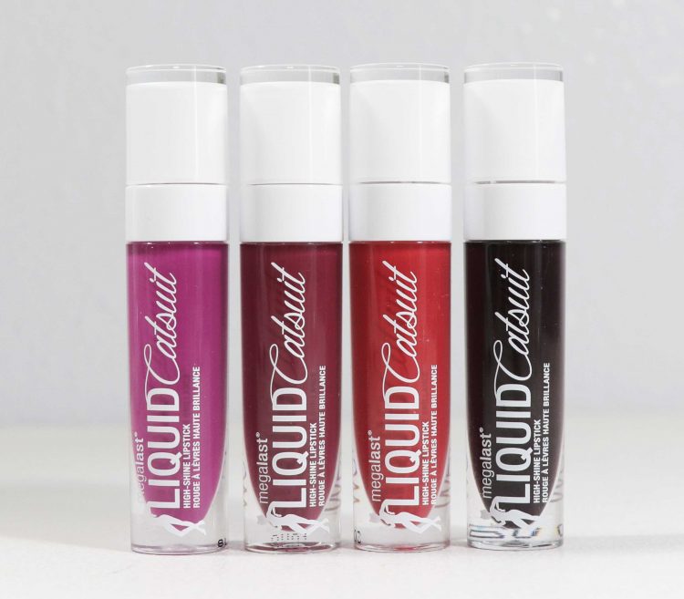 Wet N Wild Megalast Liquid Catsuit High Shine Lipstick Swatches