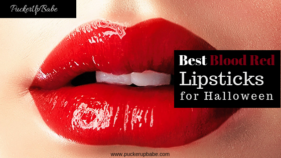 Blood Red Lipsticks for Halloween