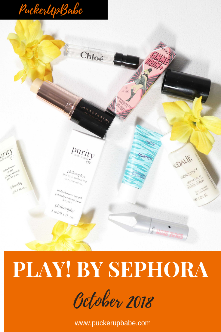 Play by Sephora October 2018