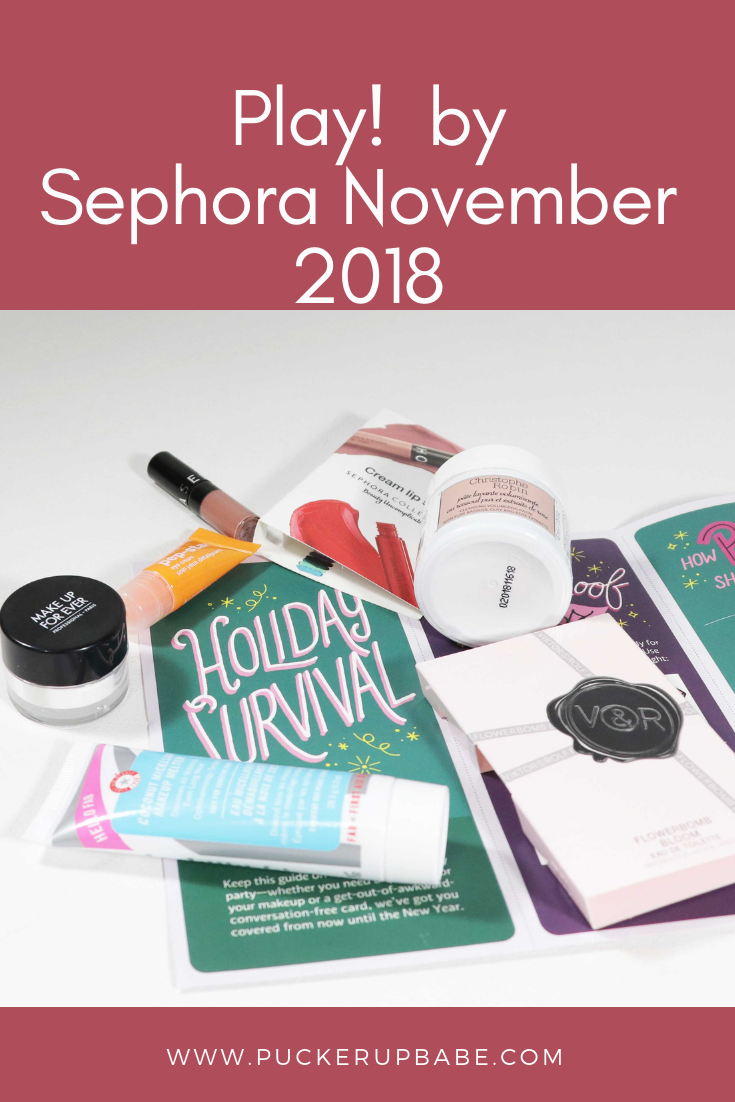 Play by Sephora November 2018