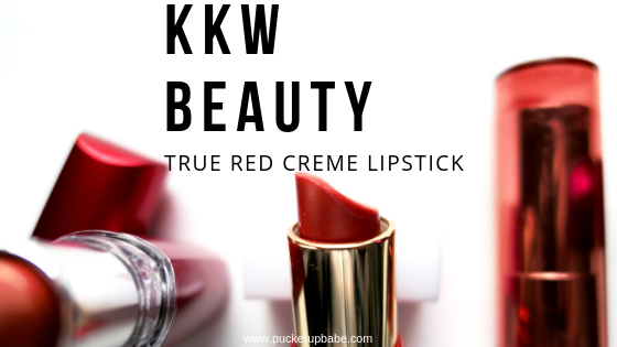 KKW Beauty True Red Creme Lipstick