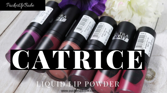 Catrice Ultra Matt Liquid Lip Powders