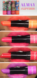 Almay Lip Vibes Matte Lipsticks