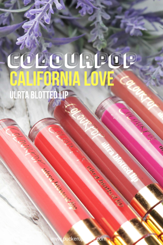 Colourpop California Love Ultra Blotted Lip