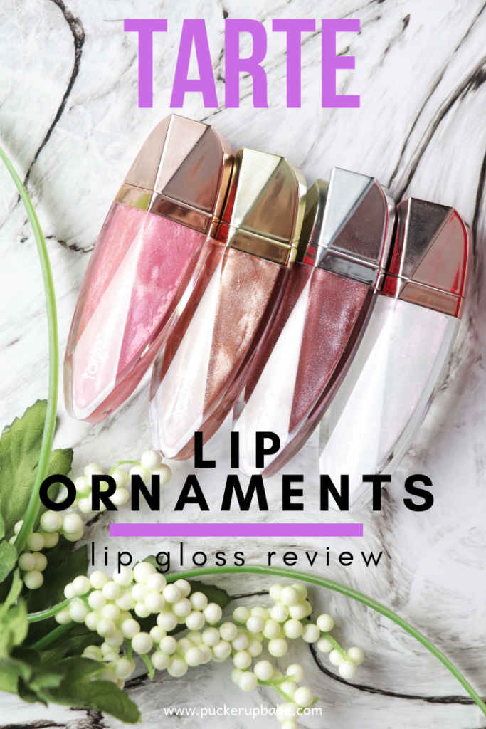 Tarte Lip Ornaments Review and Swatches