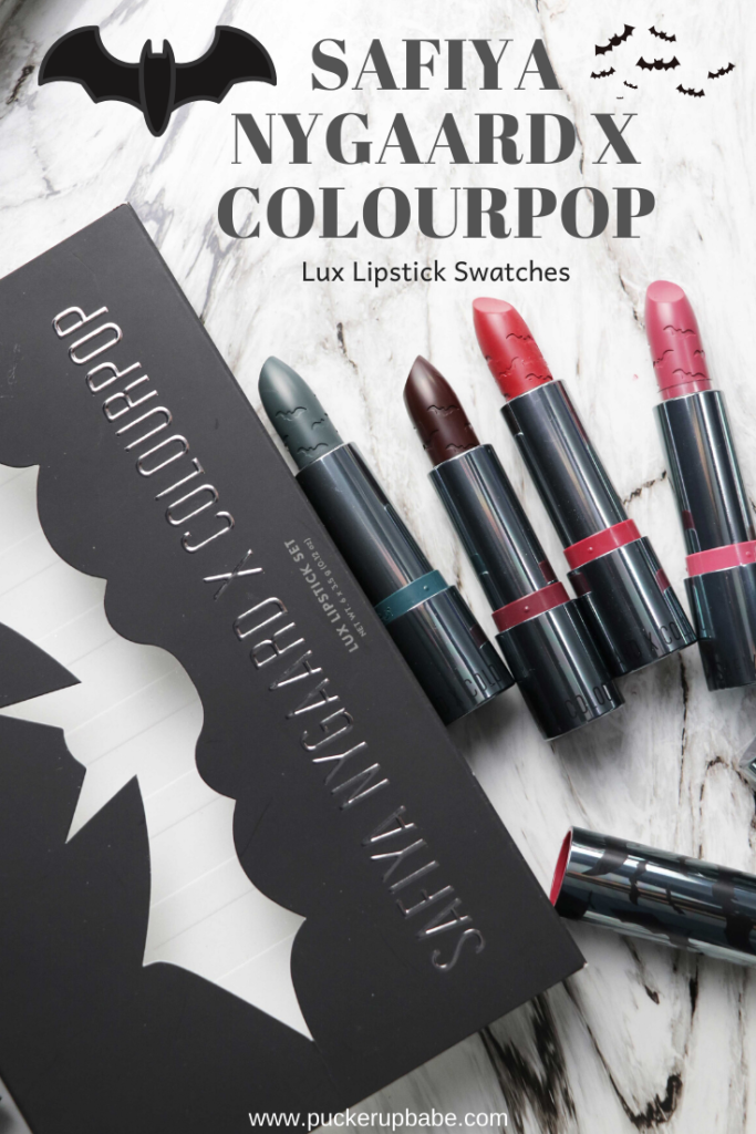 Safiya Nygaard X Coloupop Lux Lipsticks
