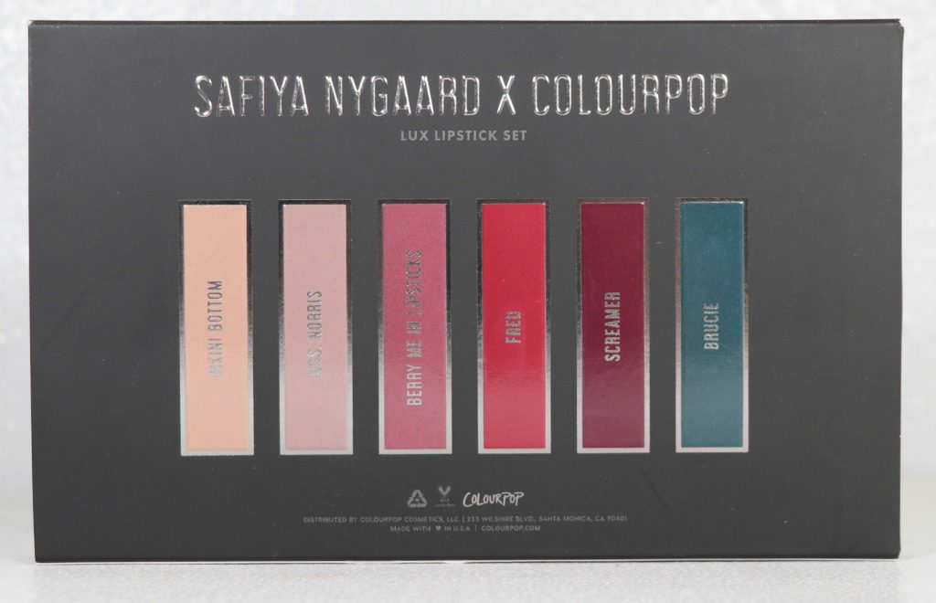 Safiya Nygaard X Coloupop Lux Lipsticks
