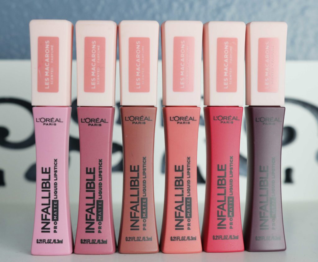 L'Oreal Les Macarons Lipstick Swatches